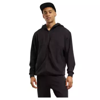Худи Urban Classics Scuba Zip Pocket, черный