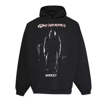 Худи Vetements Logo Hoodie, черный