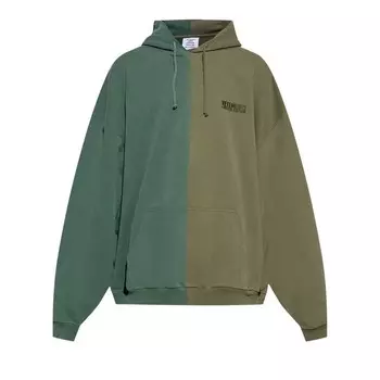 Худи Vetements Split Cut-Up Hoodie, цвет Khaki/Green