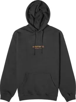 Худи Vetements Urban Logo 'Black', черный
