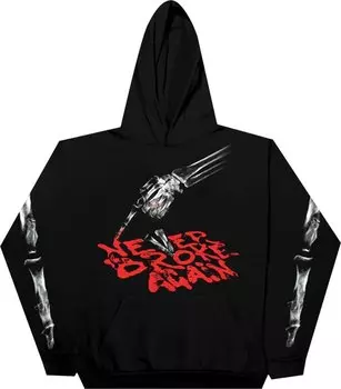 Худи Vlone x NBA Youngboy Bones Hoodie 'Black', черный
