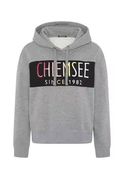 Худи в современном дизайне CHIEMSEE, цвет Medium Melange