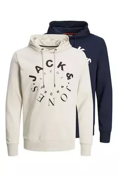 Худи Warrior с логотипом - 2 шт Jack & Jones