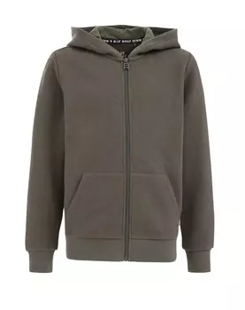 Худи WE Fashion Zip-Up Hoodie, хаки