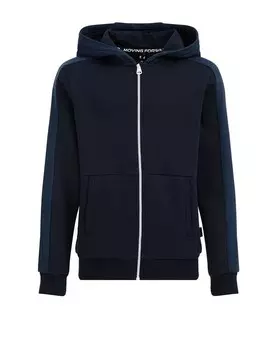 Худи WE Fashion Zip-Up Hoodie, темно-синий