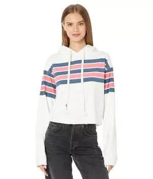 Худи Wildfox, Nautical Stripes Ivy Cropped Hoodie