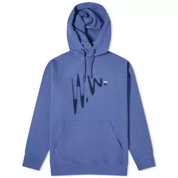 Худи Wood Wood Zeus Shadow, цвет Silver Blue