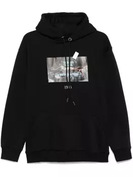 Худи Worm Throwback., черный