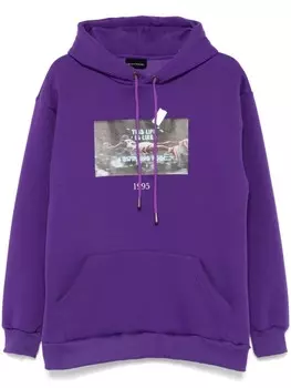 Худи Worm Throwback., фиолетовый