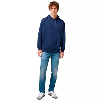 Худи Wrangler 112350542 Sign Off, синий