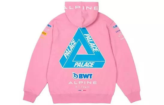 Худи X Kappa For Alpine Hood PALACE, розовый
