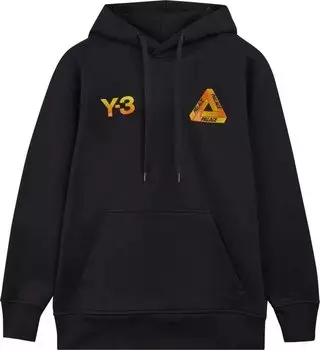 Худи Y-3 x Palace Logo Hoodie 'Black', черный