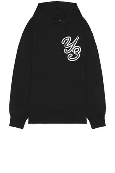 Худи Y-3 Yohji Yamamoto Gfx, черный