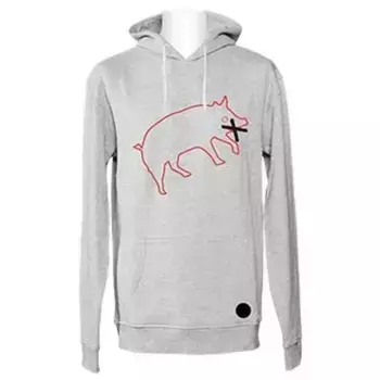 Худи Yes. Muzzled, серый