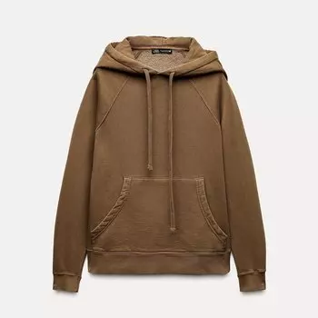 Худи Zara by Carlyne Cerf Faded, коричневый