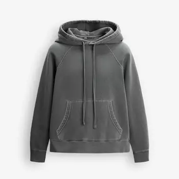 Худи Zara by Carlyne Cerf Faded, сине-серый