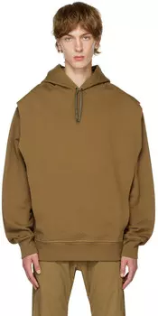 Худи желто-коричневого цвета S26-PR ACRONYM