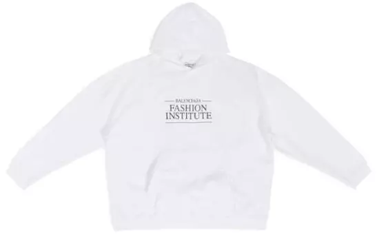 Худи женская Balenciaga, белый