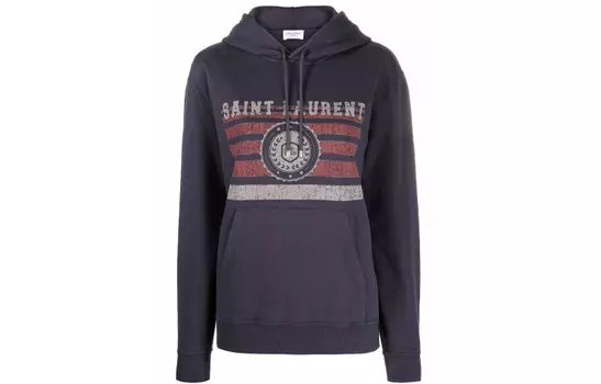 Худи женское Saint Laurent, фиолетовый