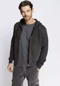 Худи Zhrill потертого вида, черный