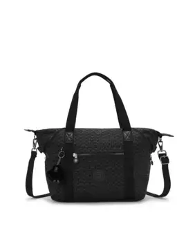 Художественная сумка со съемным ремешком с черным принтом Kipling, черный