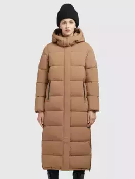 Худжо стеганое пальто "EMORIA MATT" Khujo, цвет Indian Nougat