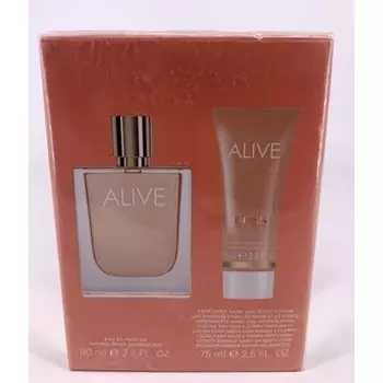 Hugo Boss Alive Set 80ml Eau De Parfum+75ml Body Lotion