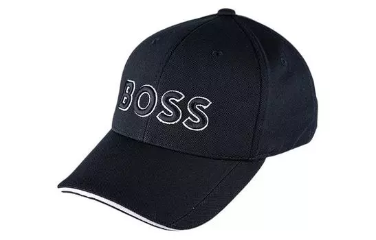 HUGO BOSS Бейсболка из полиэстера унисекс, черная