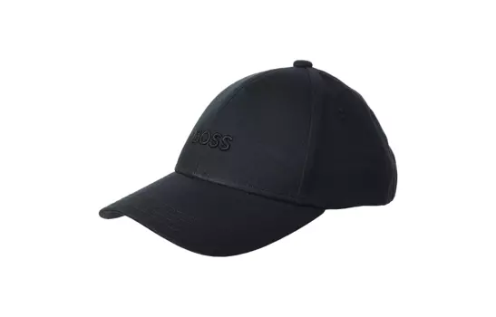 HUGO BOSS Бейсболка женская хлопковая, черная