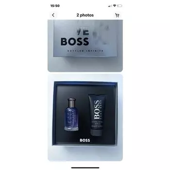 Hugo Boss Bottled Infinite Gift Set Eau De Parfum 50ml + Shower Gel 100ml