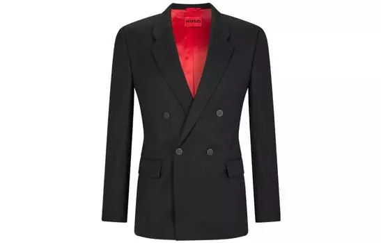 HUGO BOSS Деловые костюмы мужские черные