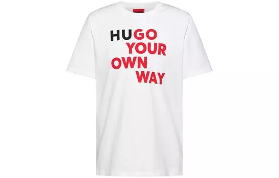 HUGO BOSS Футболка унисекс белые