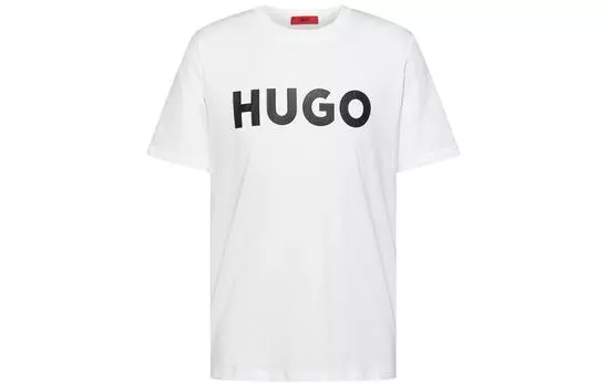 HUGO BOSS Мужская футболка, Белый