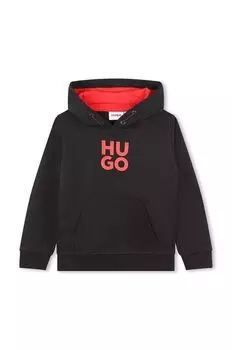 Hugo Детская толстовка, черный