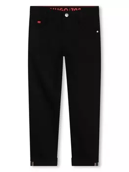 HUGO KIDS узкие джинсы, черный
