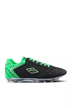 HUGO KR Football Boys Футбольные бутсы Черный/Зеленый SLAZENGER