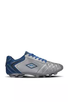HUGO KR Football Boys Футбольные бутсы Серый/Синий SLAZENGER