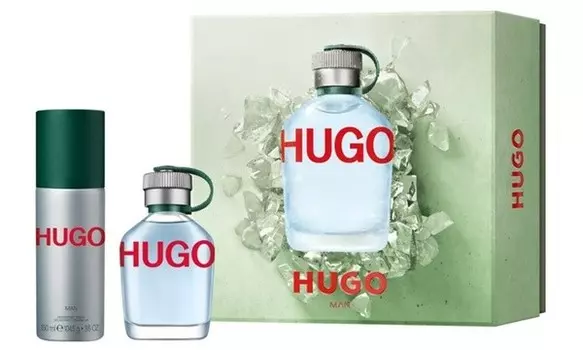 Hugo Man Туалетная вода 75 мл + Дезодорант-спрей 150 мл Hugo Boss