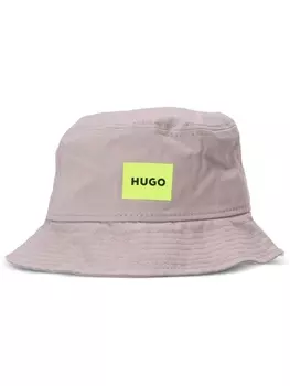 HUGO панама Larry-F с логотипом, нейтральный цвет