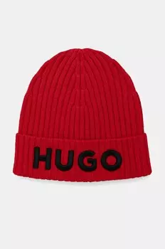 HUGO шерстяная шапка, красный