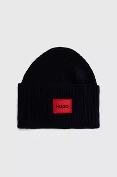 HUGO шерстяная шапка, темно-синий