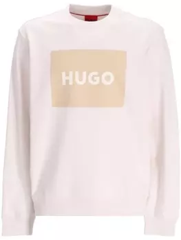 HUGO толстовка с логотипом, белый