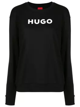HUGO толстовка с логотипом, черный