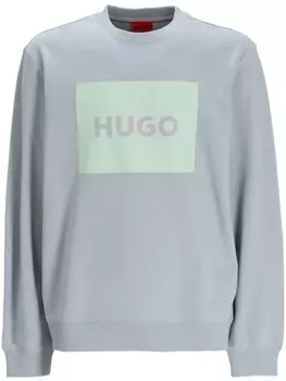 HUGO толстовка с логотипом, серый