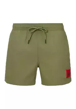HUGO Underwear "DOMINICA" шорты для плавания с внутренней подкладкой во всю длину, зеленый