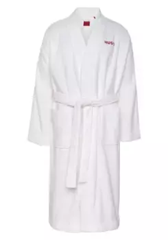 HUGO Underwear Халат "Terry Gown" (2 шт., с поясом), с поясом, белый