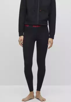 HUGO Underwear Леггинсы "СПОРТИВНЫЕ ЛЕГГИНГИ С ЛОГОТИПОМ", черный