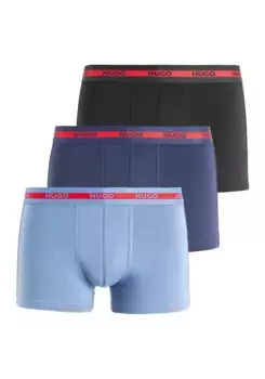 HUGO Underwear Трусы "TRUNK TRIPLET" (3 шт. в упаковке), с эластичным поясом, цвет Open Miscellaneous 970