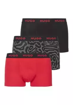HUGO Underwear Трусы (упаковка, 3 шт.), с логотипом на поясе, цвет Open Miscellaneous 974