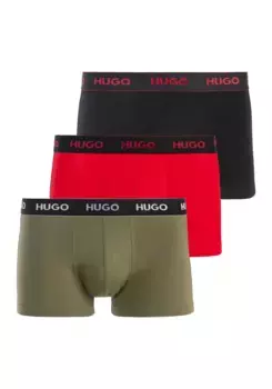HUGO Underwear Трусы (упаковка, 3 шт.), с логотипом на поясе, цвет Open Miscellaneous 985